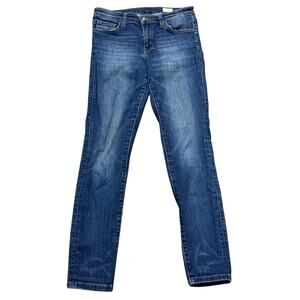 Bridge by Gly Low Rise Ankle Skinny Jeans Blue Denim Women's 27